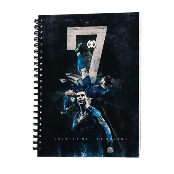 cristiano ronaldo spiral notebook